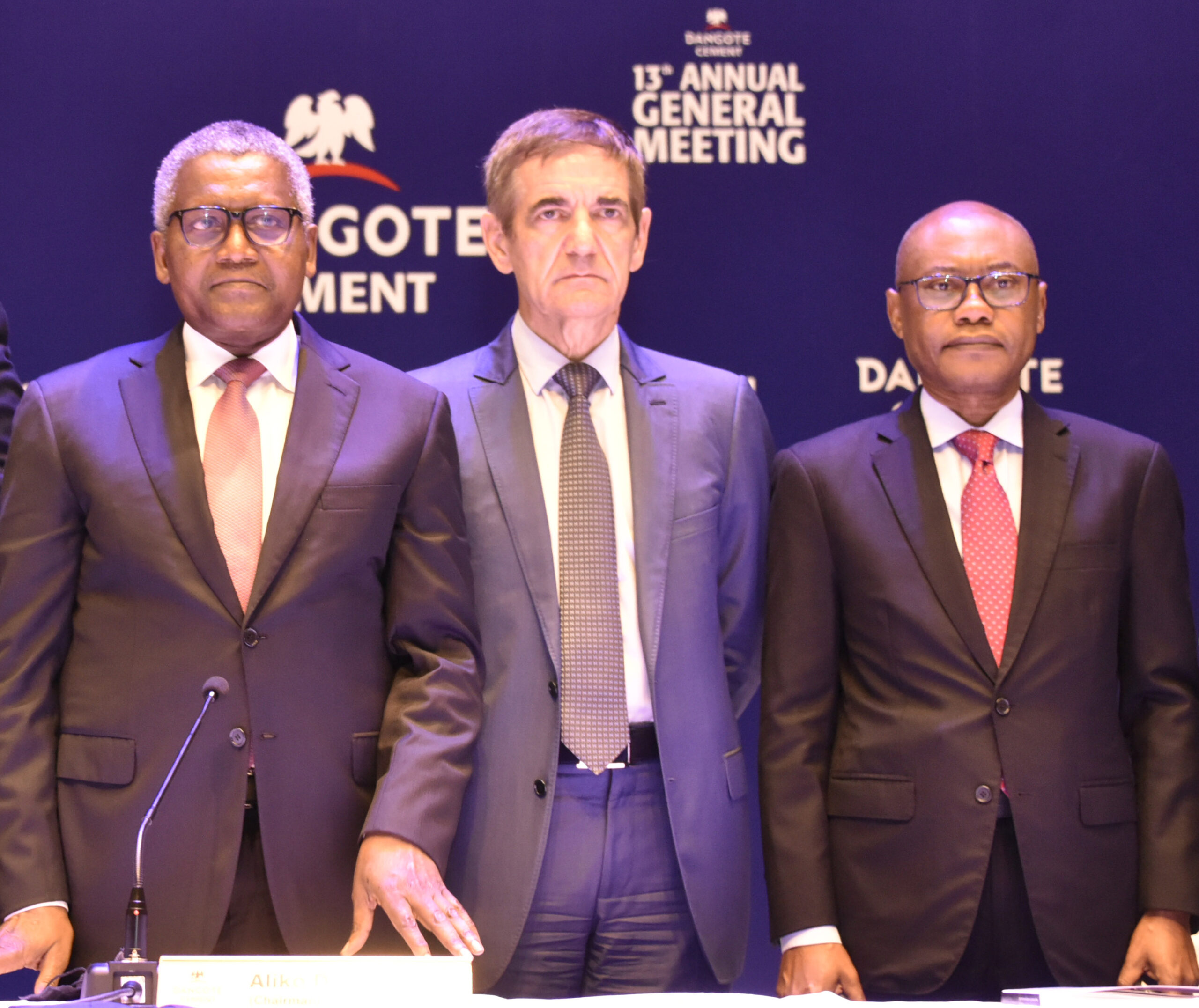 Dangote Cement Shareholders up dividend by 25% to N20 per share